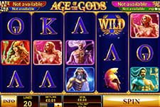 Age of the Gods Slot bij bet365