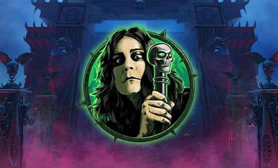 The Ozzy Osbourne slot logo.