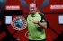 Michael van Gerwen with his 2023 Jacks World Series of Darts Finals trophy.